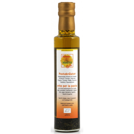 Olio di oliva con aromi per pasta 250ml IT BIO 013*